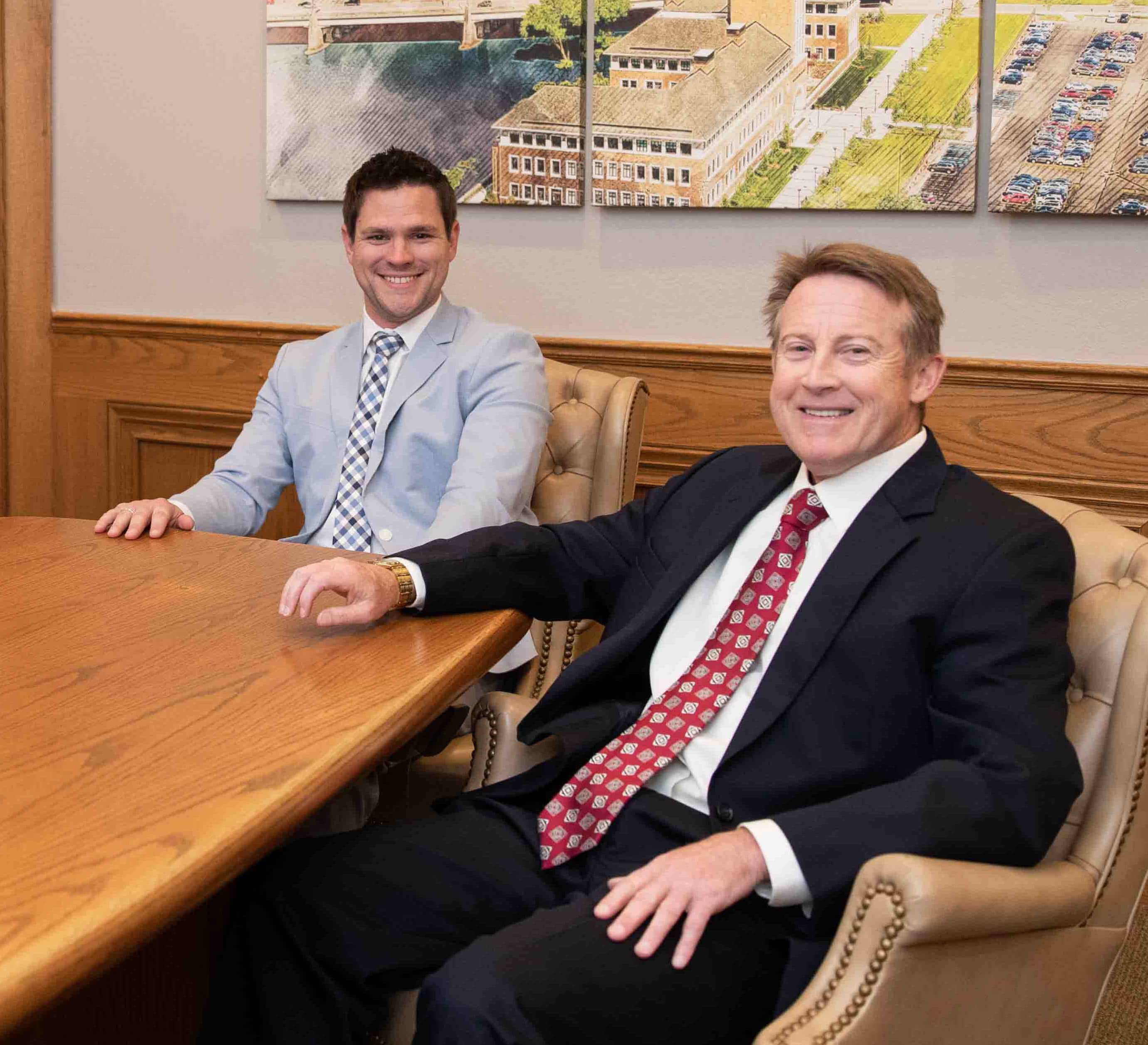 SH-8-2v2 reeder and murphy sitting at desk